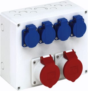 Spelsberg - STG CEE-contactdoos combinatie Cntdsbehuiz 024