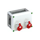 Spelsberg - CEE-contactdoos combinatie 01048101