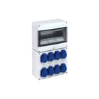 Spelsberg - STV CEE-contactdoos combinatie 1208-S