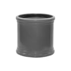 Pipelife - Fitting met 2 aansluitingen Schuifft2 M34 Overmof 125