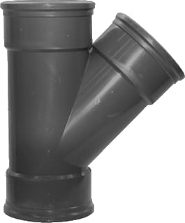 Pipelife - Fitting met 3 aansluitingen Schuifft3 M34 45G 125X125