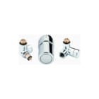 Danfoss - RA-URX Rad. aansl. combi. v decorradiator Design Set Links Chroom