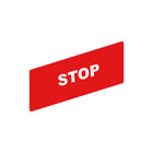 Schneider Electric - Harmony XB Tekstschild vr drukknop/signaallamp Etiket Zby02304 Stop