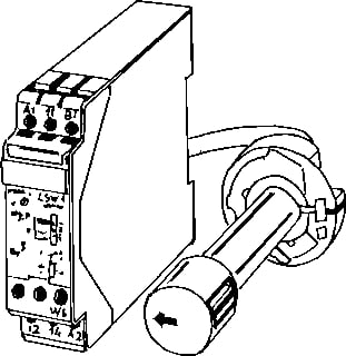 Eberle - Stromingsmonitor Luchtstrm Lsw-3/20 230V