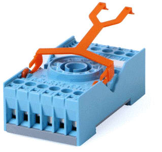 Comat Releco - Relaisvoet Relvoet 11Pins Grijs