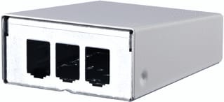 Metz Connect - PCE4P Front-/patchpan. leeg kast/lessenr 130861-0302-e