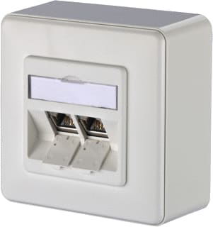Metz Connect - E-DAT Datacontactdoos twisted pair 1309120002-E