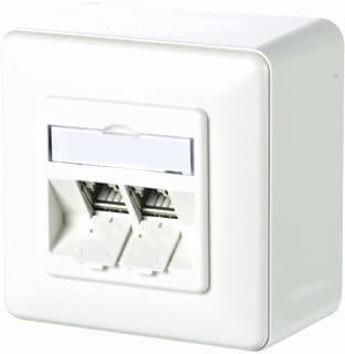 Metz Connect - PDE9D Datacontactdoos twisted pair 130B11D20002-E