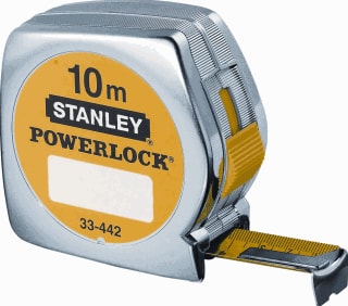 Stanley - PowerLock Meetlint Powerl442 Rolmaat10 Meter