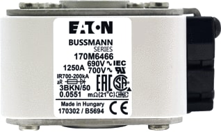 Eaton - Bussmann Smeltpatroon (mes) 170M6466