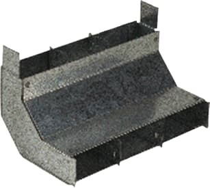 Legrand - VAN GEEL GVG5 Bocht vloergoot Br350 H48Mm