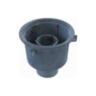 De Beer - Superbe 47.3201-400 Vloerput met 1 aansluiting Pot Lood Ou