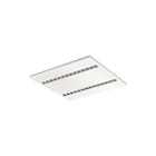 Norton - GZL-M Inlegarm lenstechnologie Plafond-/wandarmatuur 83 3200L 60X60 Gst