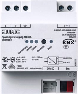 Jung - Voedingseenheid bussysteem Voed Bussys 20320Reg