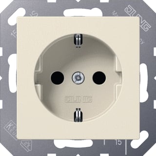 Jung - Inzetplaat schakelmateriaal afdek v mod jack