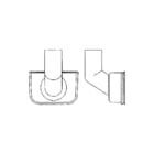 ABB - Hafonorm Invoerplaat sparing kast/lessenaar Inzetstuk 65-119/H