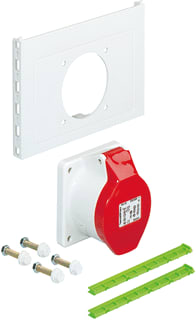 Spelsberg - Invoerplaat sparing kast/lessenaar contactdoos flens gsf 281