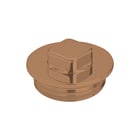 Viega - Messing fittingen 1751 Fitting met 1 aansluiting Mess Plug Met 4 Kant 1/2