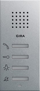 Gira - Systeem 55 Intercom Huisst Vry Opb Alu Audio