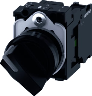 Siemens - Keuzeschakelaar Selector Switch O-I Black