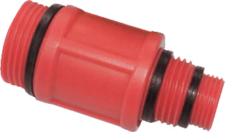 De Beer - Saniplaat Saniplug Afpersstop Bouwstop Rood