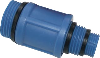 De Beer - Saniplaat Saniplug Afpersstop Bouwstop Blauw