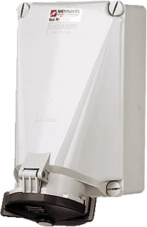 Mennekes - CEE-wandcontactdoos Wcd Cee Wd 4P 125A 500V