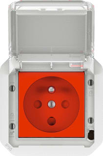 Legrand - Plexo Wandcontactdoos (WCD schakelmat.) 069623l