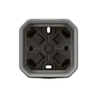 Legrand - Plexo Opbouwbak inbouwschakelmateriaal Opbouwdoos 1V 2 Ing Gr