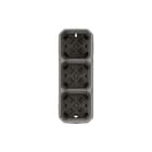 Legrand - Plexo Opbouwbak inbouwschakelmateriaal Opbouwdoos 3V 5 Ing Gr