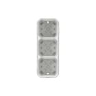 Legrand - Plexo Opbouwbak inbouwschakelmateriaal Opbouwdoos 3V Wit