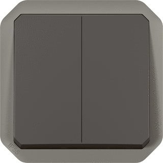 Legrand - Plexo Installatieschakelaar 2Xwissel-Drukkn Ant