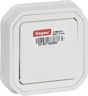 Legrand - Plexo Installatieschakelaar Wissel Inbouw Comp Ip55 W