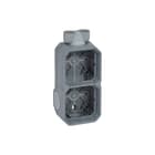 Legrand - Plexo Opbouwbak inbouwschakelmateriaal Opbwds 2V 2Xm20 Gr