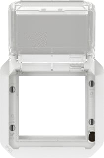 Legrand - Plexo Overgangsafdekplaat schakelmat. Mosaic Adapt Transp
