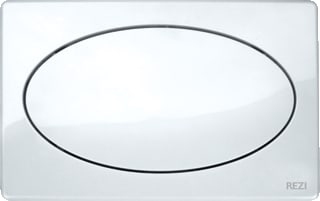 Rezi - Quick-Fit Beauty Bedieningsplaat spoelsysteem Bed Paneel Basic Mono Wit