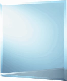 Silkline - Facet 25mm rondom Spiegel Rh 60X60 Fac 25