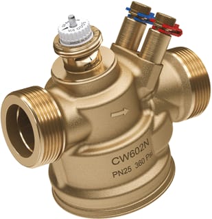 Danfoss - AB-QM Drukgecompenseerde regelafsluiter Rglaf Dn25+Mtn