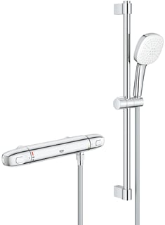 Grohe - Grohtherm 1000 New Douchemengkraan (opbouw) 1000 Comfst Hoh 150Mm Z/K
