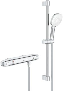 Grohe - Grohtherm 1000 New Douchemengkraan (opbouw) 1000 Comfst Hoh 120Mm Z/K