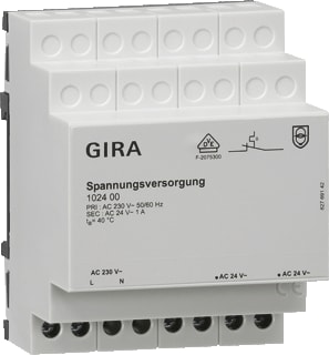 Gira - Accessoires Voedingseenheid bussysteem Voedingsunit Weer Dra Knx