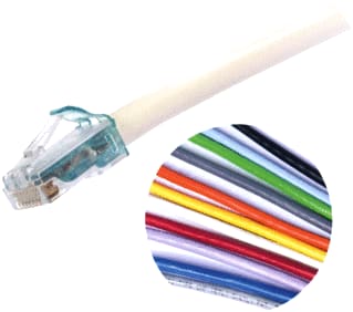 COMMSCOPE NETCONNECT - Patchkabel twisted pair Mino6A C6A U/Utp 1M
