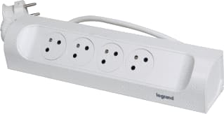 Legrand - Contactdooscombinatie Tkd 4Xpa 1M Wit
