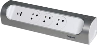 Legrand - Contactdooscombinatie tkd 3xpa usb a+c