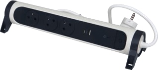 Legrand - Contactdooscombinatie tkd osb 3xpa usb a+c 1,5m