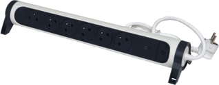 Legrand - Contactdooscombinatie Tkd Osb 6Xpa Met 1,5M Z-W