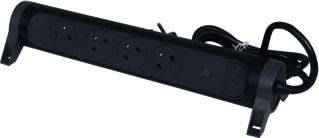 Legrand - Contactdooscombinatie tkd osb 4xpa 1,5m zwart