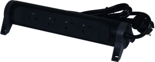 Legrand - Contactdooscombinatie Tkd 4Xpa Met 3M - Zwart