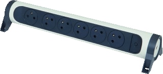 Legrand - Contactdooscombinatie Tkd 6Xpa Z Z-W
