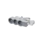Legrand - Contactdooscombinatie tkd 3xpa met 3m wit-gr